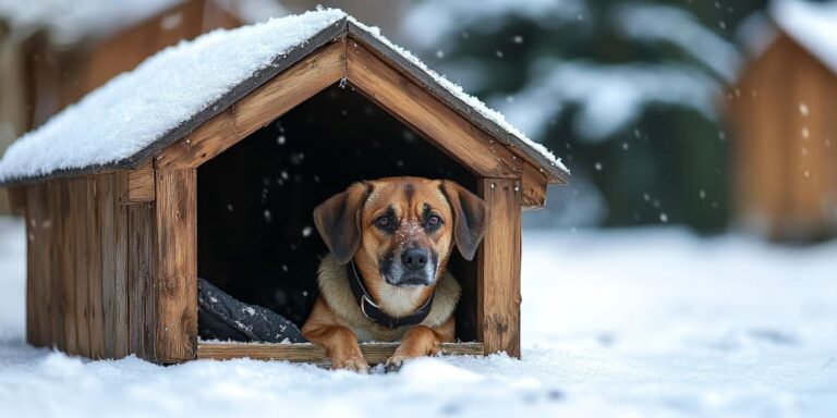 Chien qui vit dehors en hiver : que dit la loi ? Quels dangers ? Comment bien le protéger ?